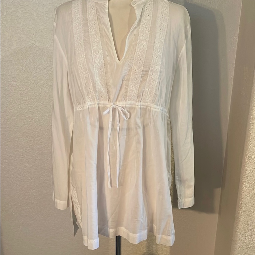 Liz Claiborne Classic White Blouse XL